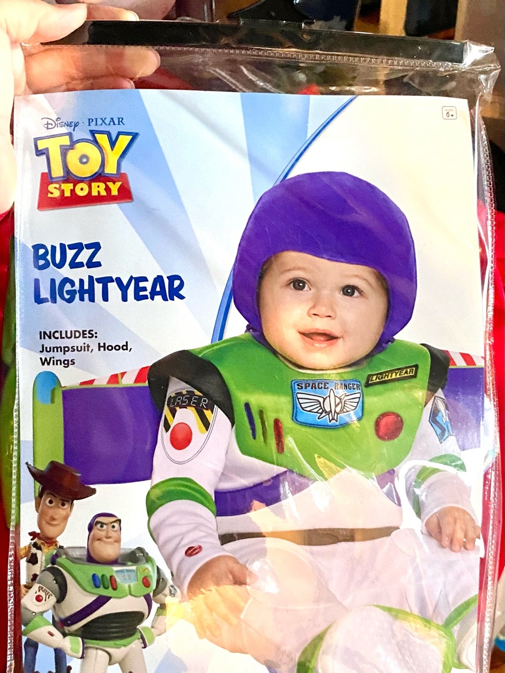 Disney Buzz Lightyear Baby Costume - Green & Purple